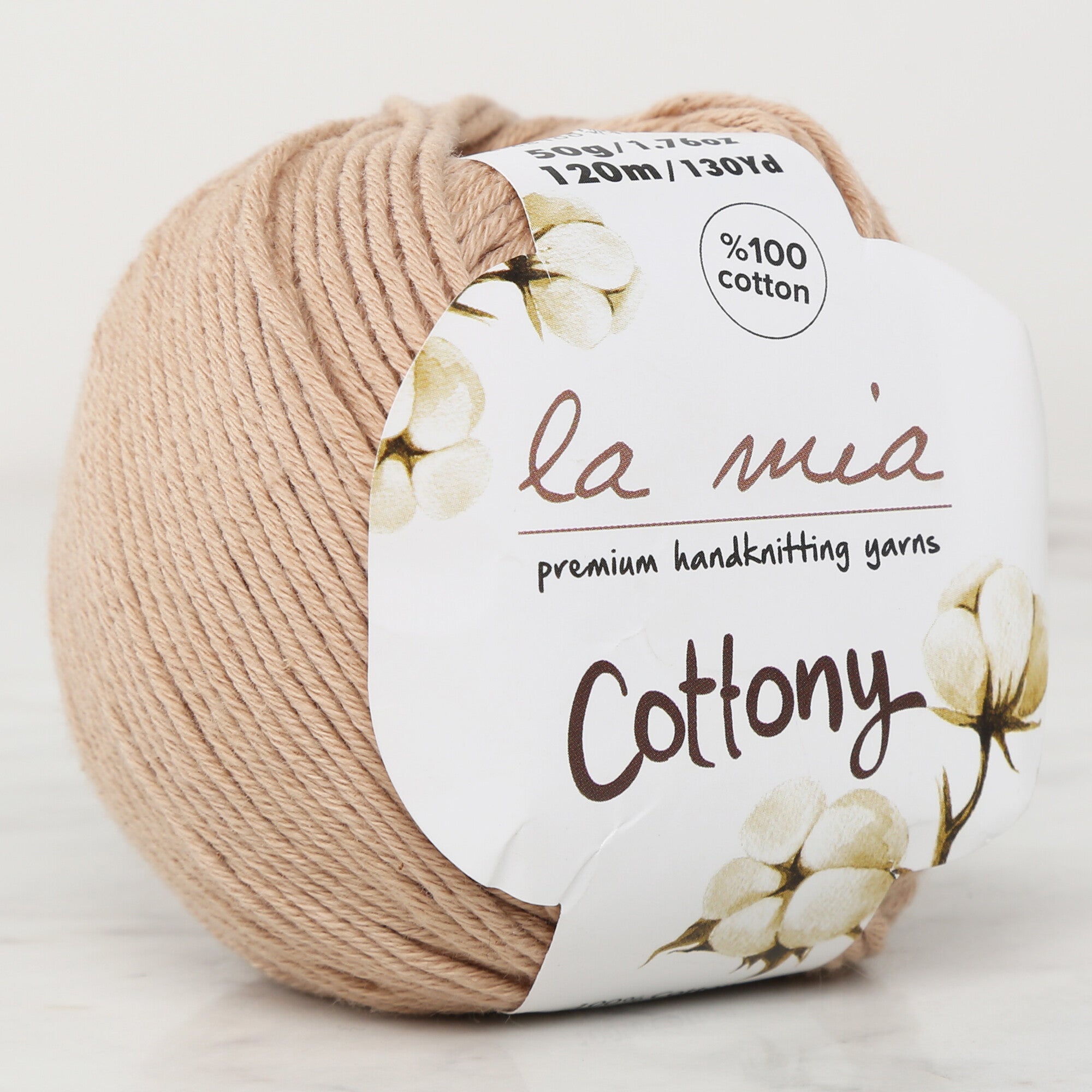 La Mia Cottony Bej Bebek El Örgü İpi - L004