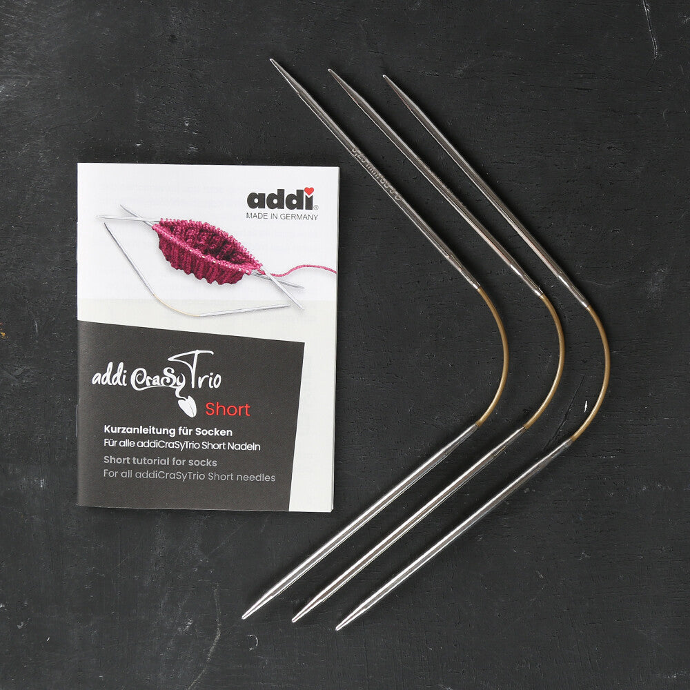 Addi CrasyTrio 3'lü 2,5 Mm 21 Cm Misinalı Çorap Şişi - 160-2