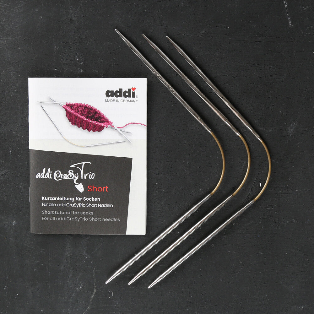 Addi CrasyTrio 3'lü 5 Mm 21 Cm Misinalı Çorap Şişi - 160-2