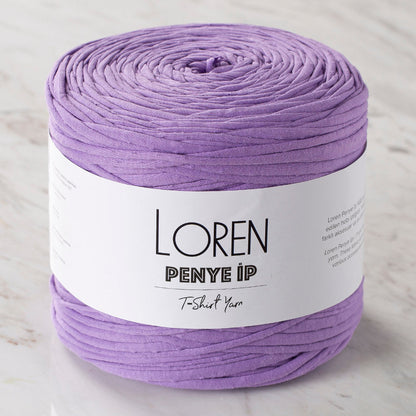 Loren Penye Kumaş El Örgü İpi Mor - 40