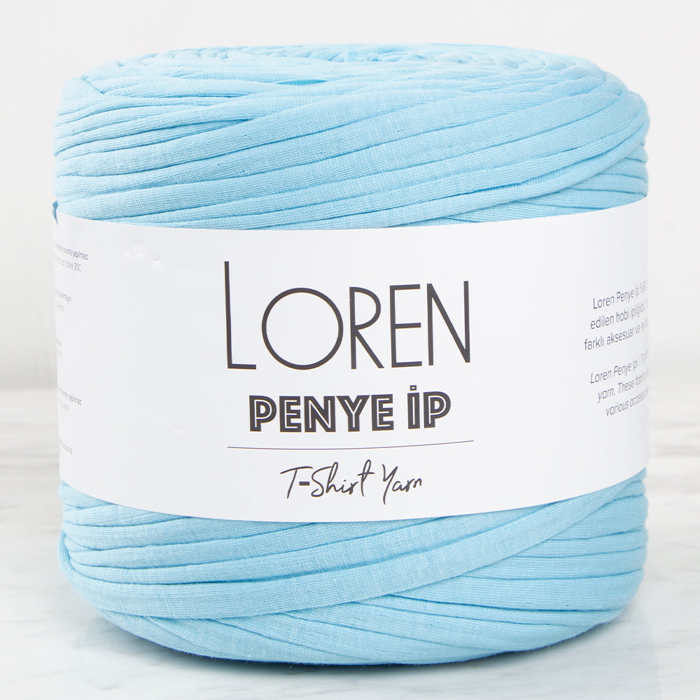 Loren Penye Kumaş El Örgü İpi Turkuaz - 51