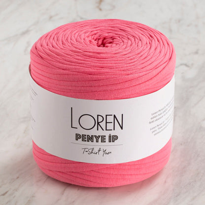 Loren Penye Kumaş El Örgü İpi Pembe - 57