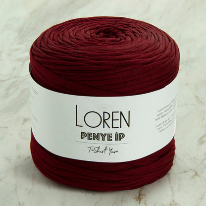 Loren Penye Kumaş El Örgü İpi Bordo - 71