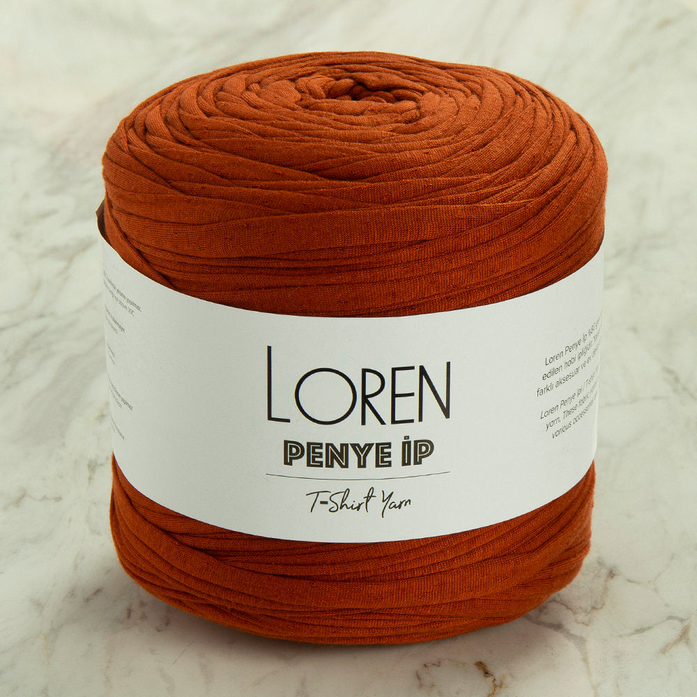 Loren Penye Kumaş El Örgü İpi Tarçın - 73