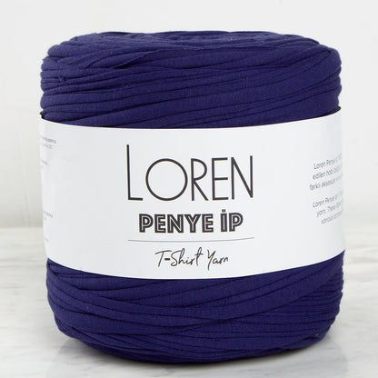 Loren Penye Kumaş El Örgü İpi Açık Lacivert - 83