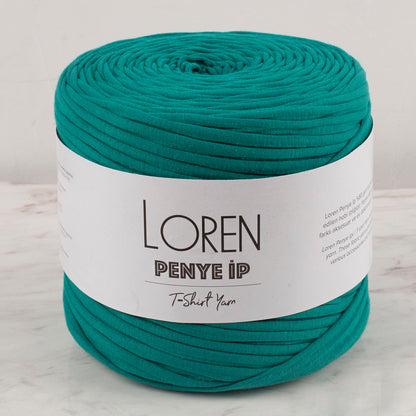 Loren Penye Kumaş El Örgü İpi  Yeşil - 89