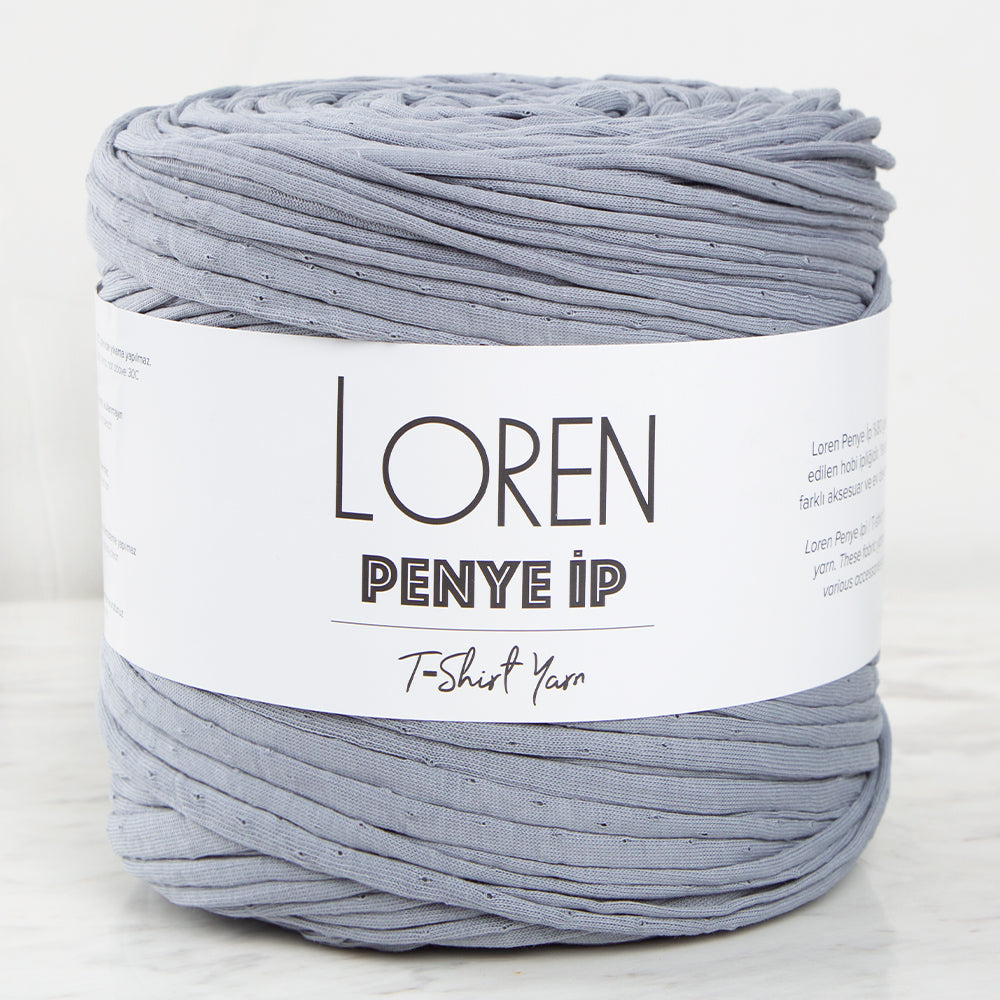 Loren Penye Kumaş El Örgü İpi Mavi - 95