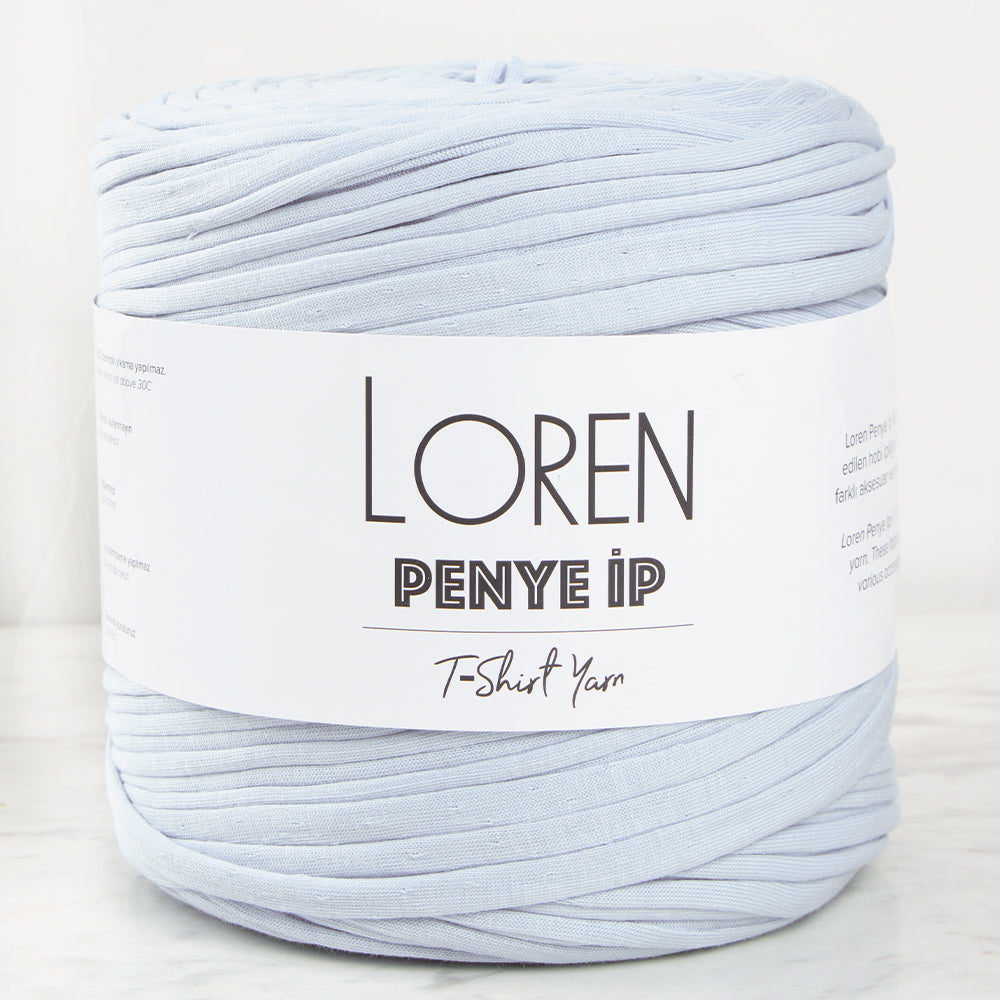 Loren Penye Kumaş El Örgü İpi Pastel Mavi - 99