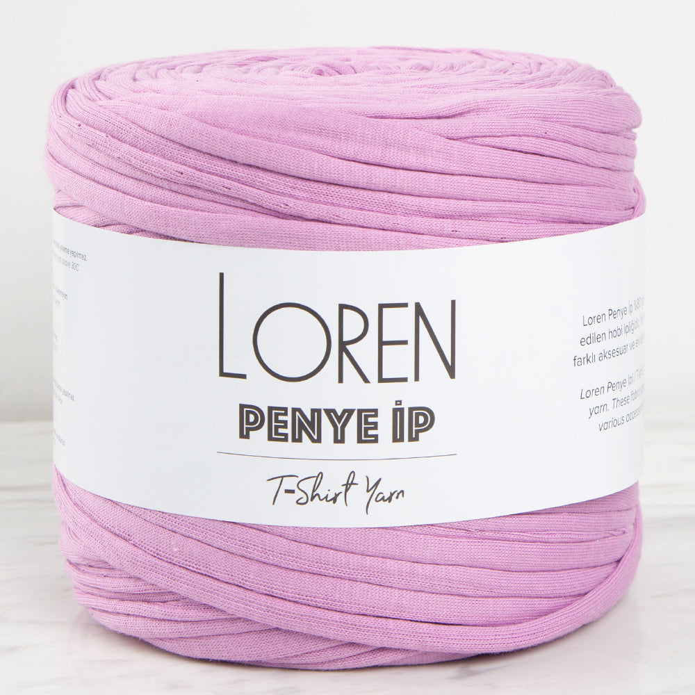 Loren Penye Kumaş El Örgü İpi Lila - 88