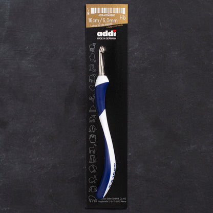 Addi Swing 6mm 16cm Lacivert Ergonomik Yün Tığ - 140-7