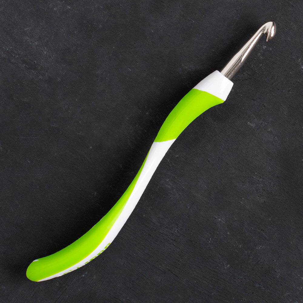 Addi Swing 7mm 16cm Yeşil Ergonomik Yün Tığ - 140-7