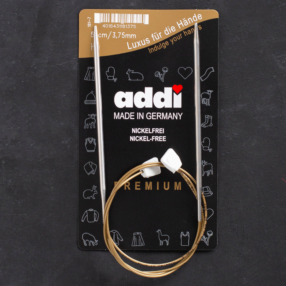 Addi Flexi-Bel 3,75mm 50cm Esnek Örgü Şişi - 181-7
