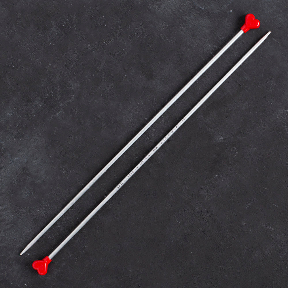 Addi Kalpli 4mm 35cm Klasik Alüminyum Örgü Şişi - 200-7