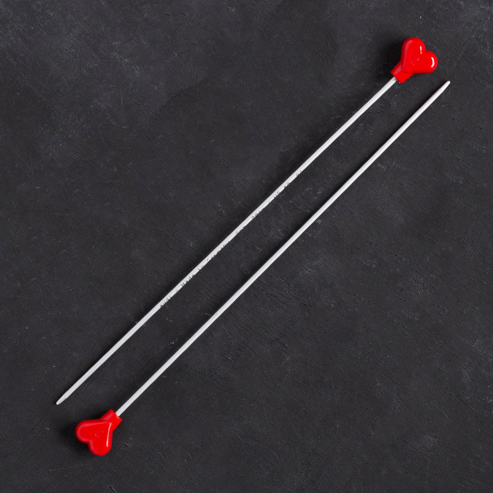 Addi Kalpli 2mm 20cm Klasik Alüminyum Örgü Şişi - 2007