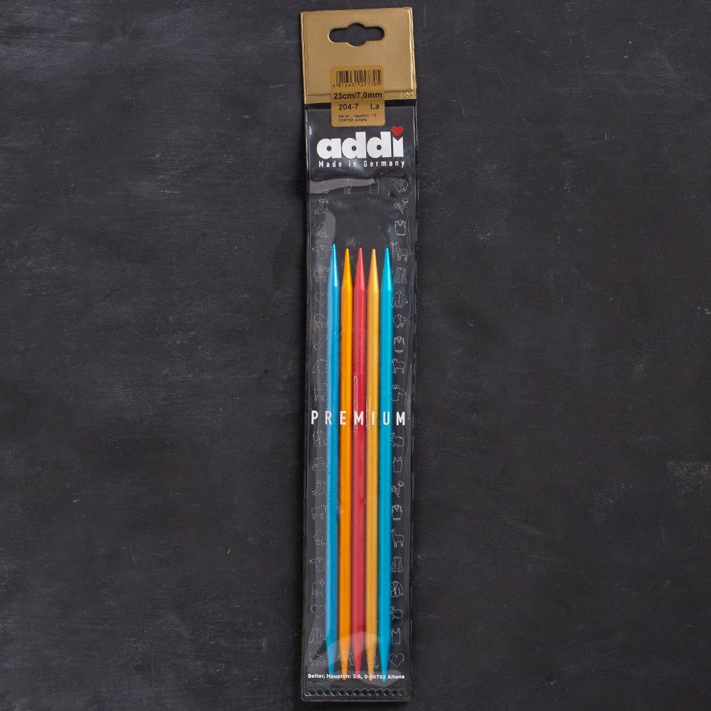 Addi Colibri 7mm 23cm Renkli Çorap Şişi - 204-7