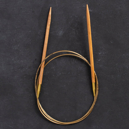 Addi Olive Wood 4,5 mm 100 cm Zeytin Ağacı Misinalı Örgü Şişi - 575-7