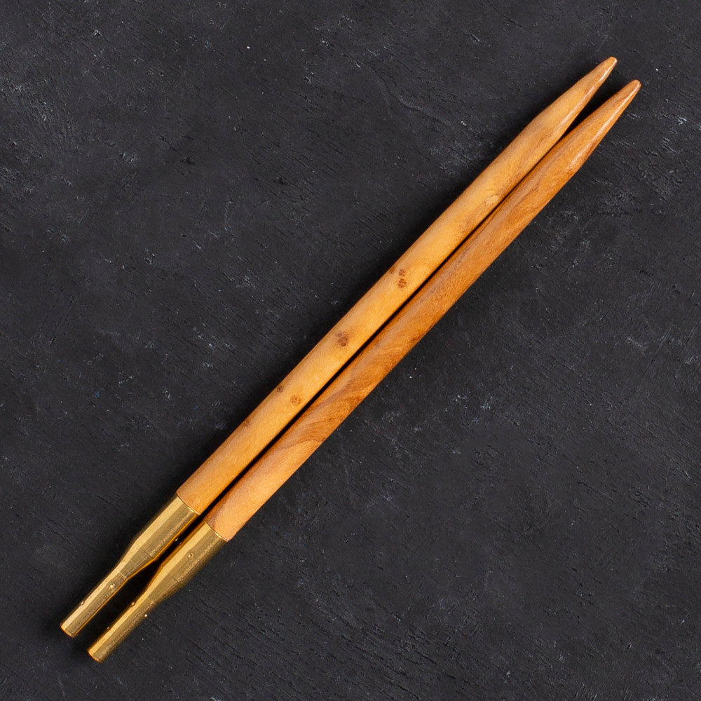 Addi Nature Olive Wood Click 5.5mm 13cm Misinalı Şiş Ucu - 576-2