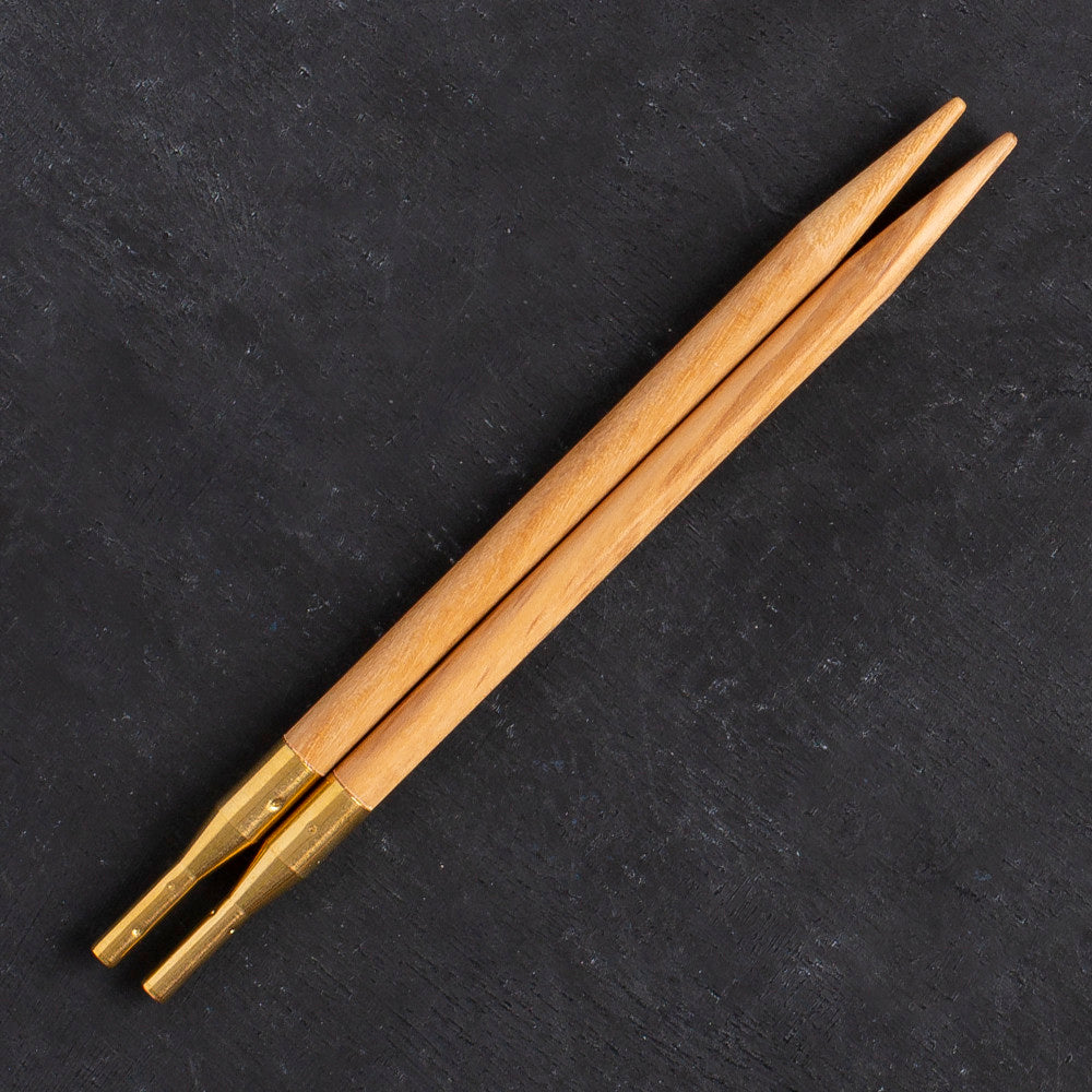 Addi Nature Olive Wood Click 6mm 13cm Misinalı Şiş Ucu - 576-2