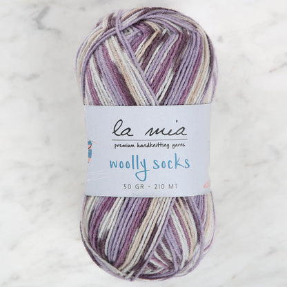 La Mia Woolly Socks Ebruli Çorap İpi - L08