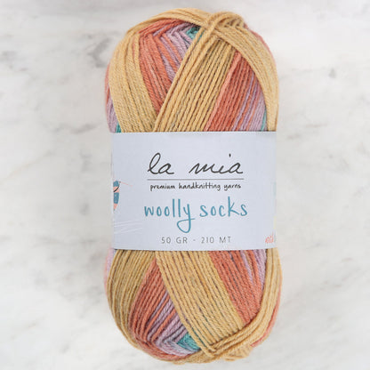 La Mia Woolly Socks Ebruli Çorap İpi - L04