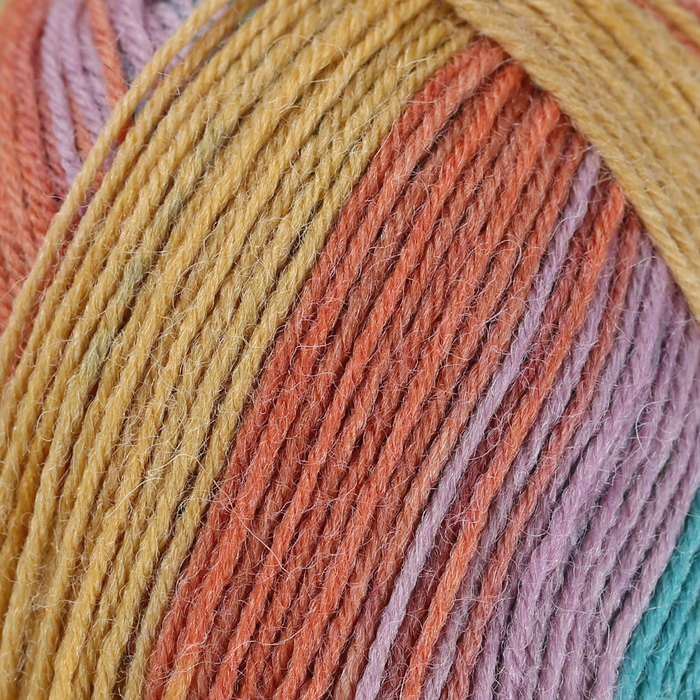 La Mia Woolly Socks Ebruli Çorap İpi - L04