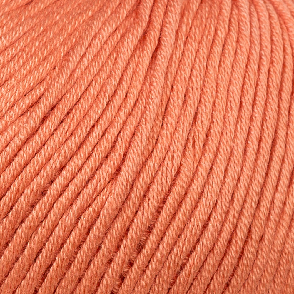 La Mia Mercerized Cotton Turuncu El Örgü İpi - 201