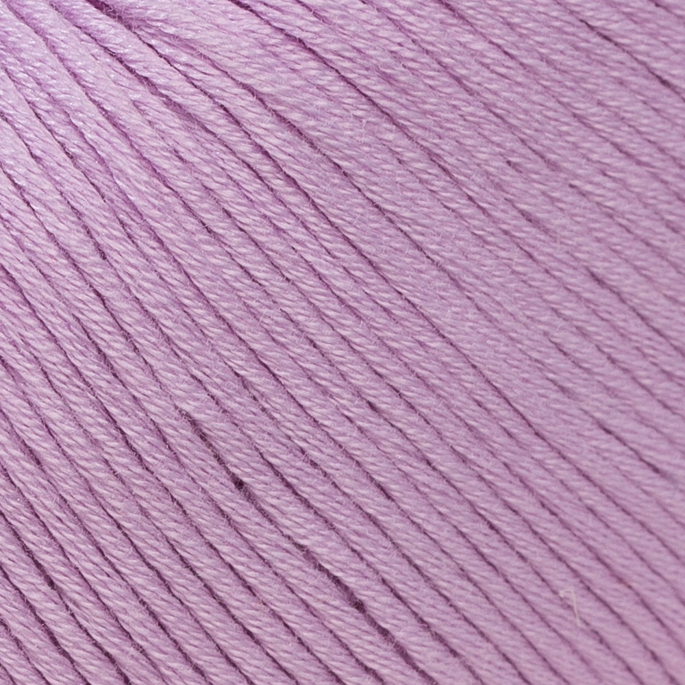 La Mia Mercerized Cotton Açık Mor El Örgü İpi - 53