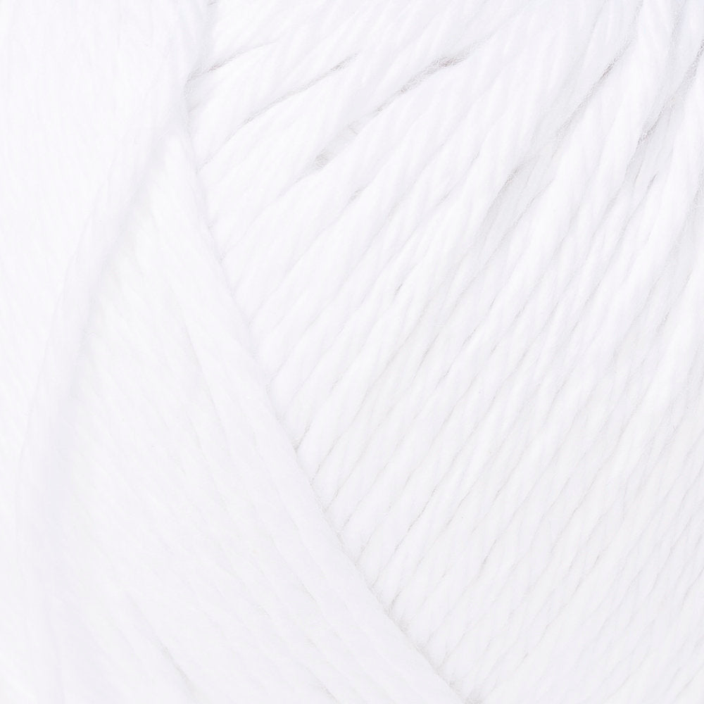 La Mia Pastel Cotton Beyaz El Örgü İpi - L001