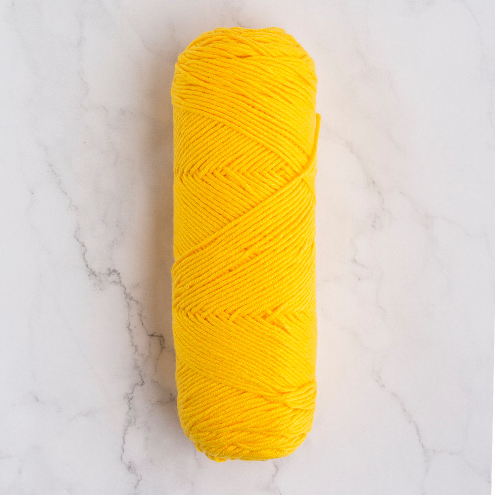La Mia Baby Cotton Hardal Sarısı El Örgü İpi - L003