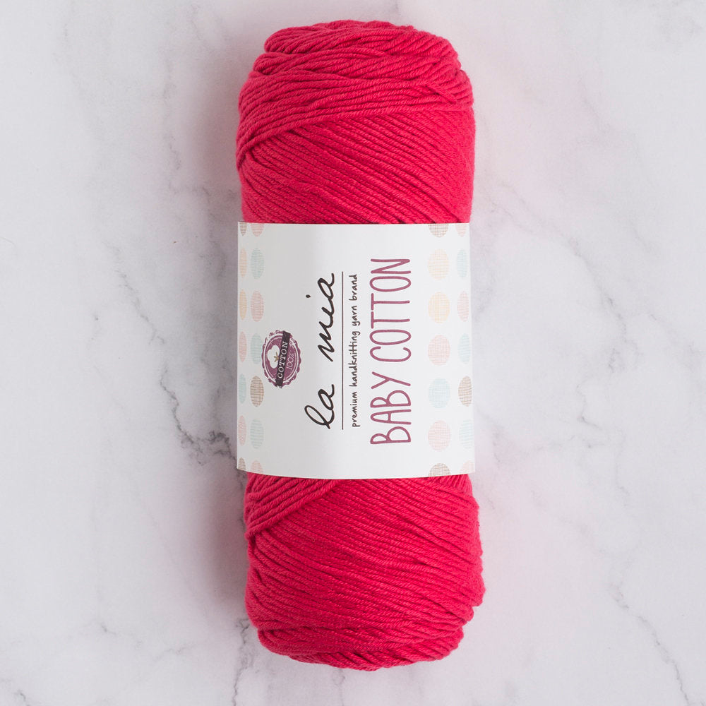 La Mia Baby Cotton Fuşya El Örgü İpi - L030