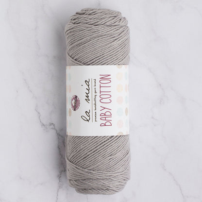 La Mia Baby Cotton Gri El Örgü İpi - L031