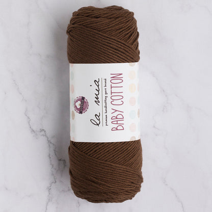 La Mia Baby Cotton Kahverengi El Örgü İpi - L005