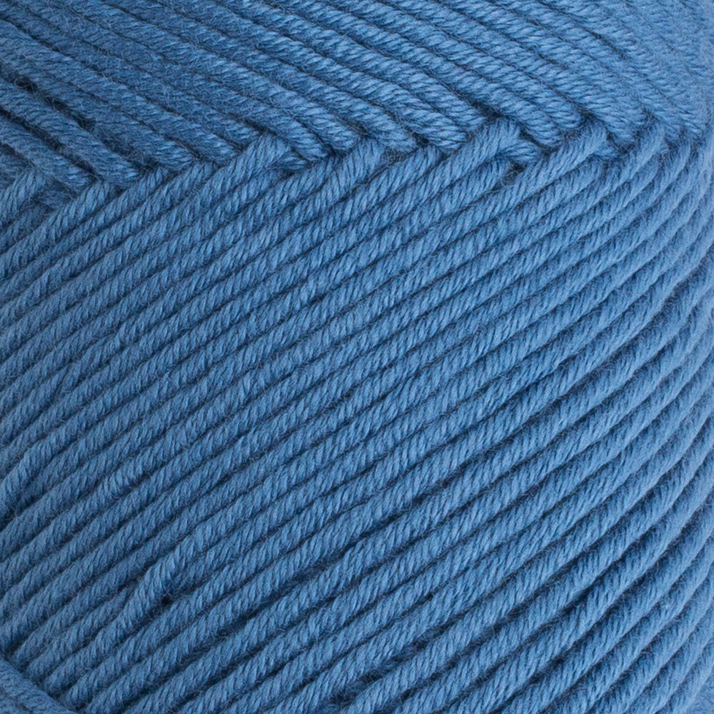 La Mia Baby Cotton Mat Mavi El Örgü İpi - L035