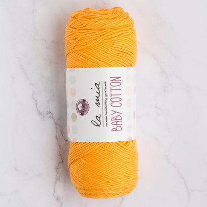 La Mia Baby Cotton Turuncu El Örgü İpi - L037