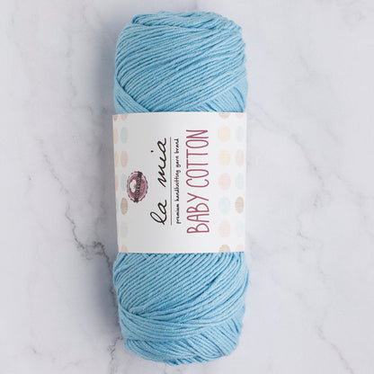 La Mia Baby Cotton Mavi El Örgü İpi - L041