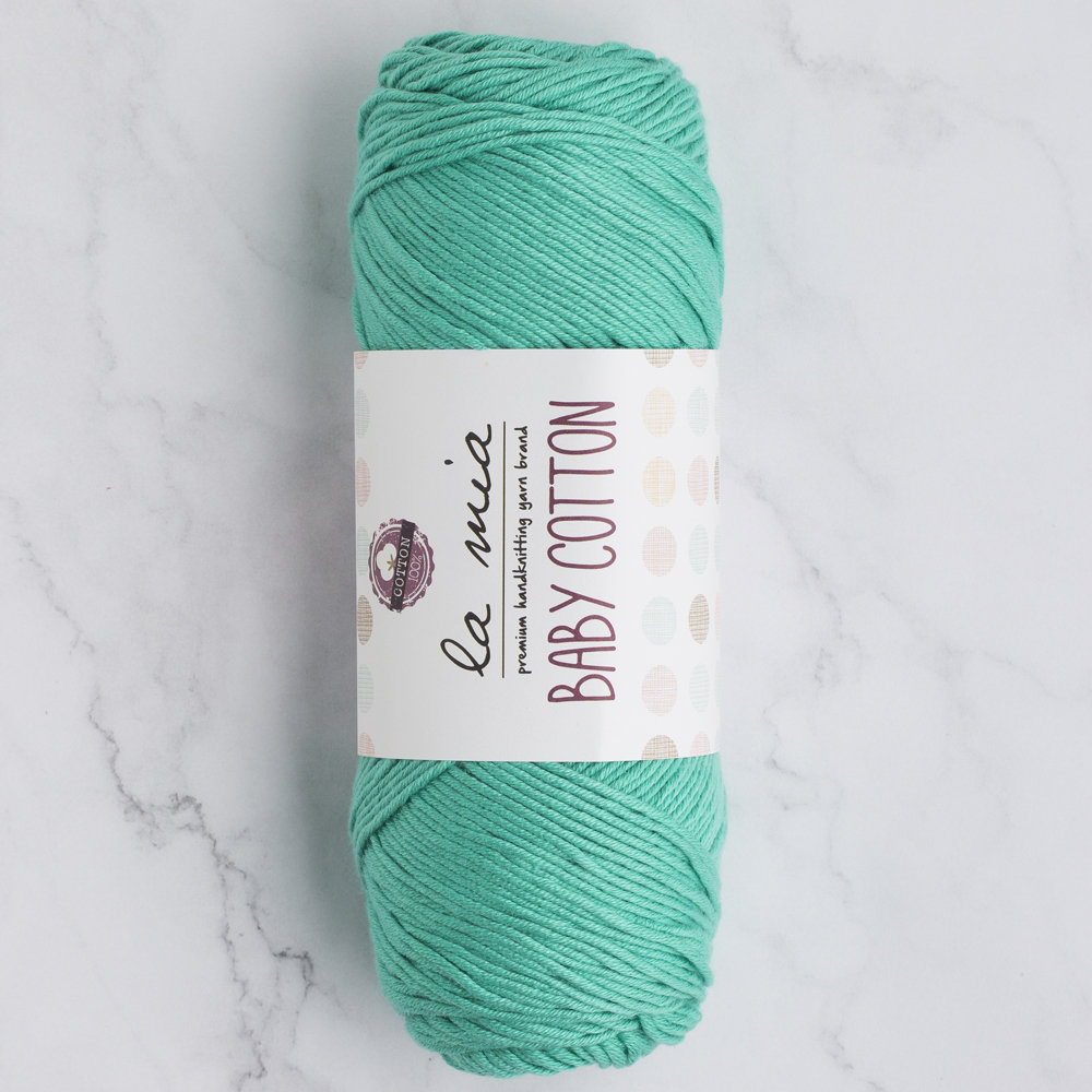 La Mia Baby Cotton Yeşil El Örgü İpi - L044