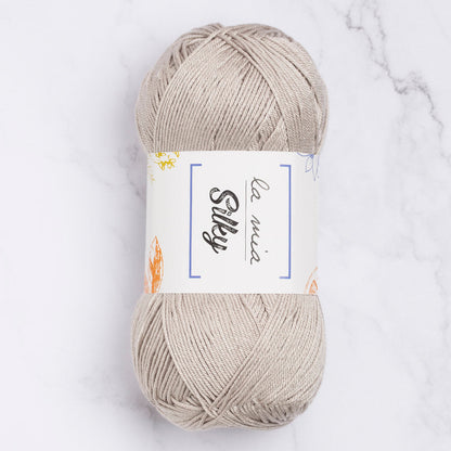 La Mia Silky Gri El Örgü İpi - L009