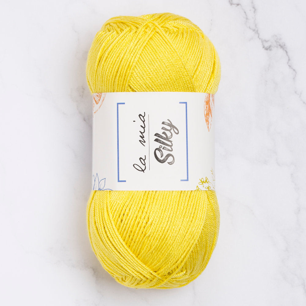 La Mia Silky Sarı El Örgü İpi - L011