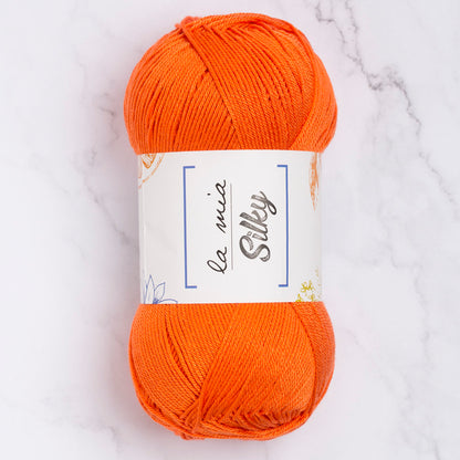 La Mia Silky Turuncu El Örgü İpi - L012