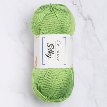 La Mia Silky Yeşil El Örgü İpi - L025