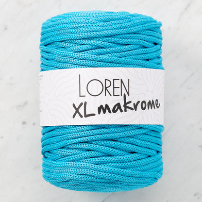 Loren XL Makrome Mavi El Örgü İpi - R052
