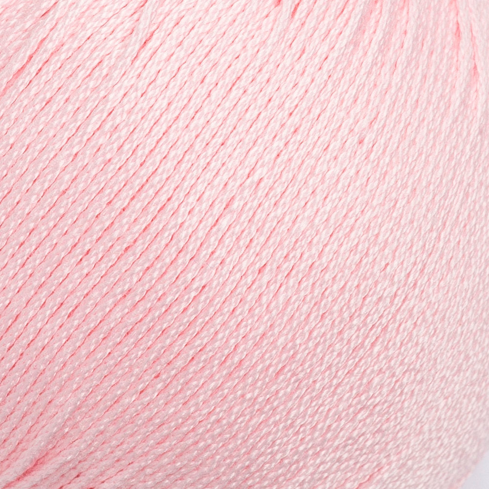 La Mia Lux Mercerized Cotton Pembe El Örgü İpi - 4