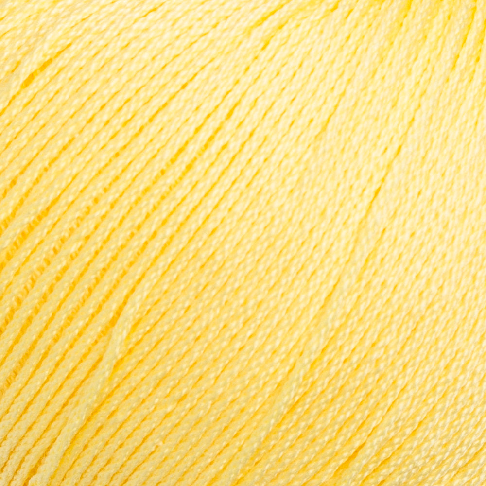 La Mia Lux Mercerized Cotton Sarı El Örgü İpi - 177
