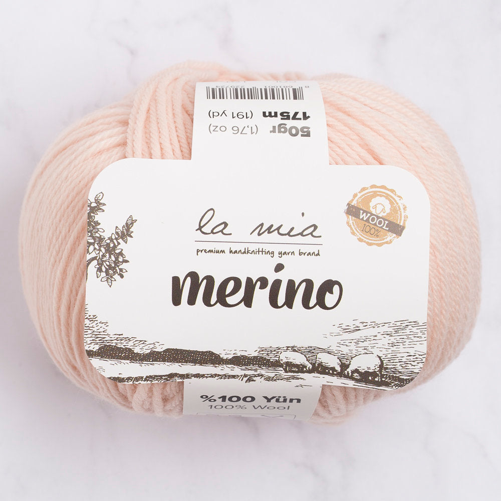 La Mia Merino Bebek Pembesi El Örgü İpi - L029