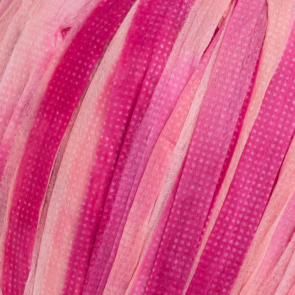 Loren Fashion Pembe Yavruağzı Rafya Şerit İp - R074