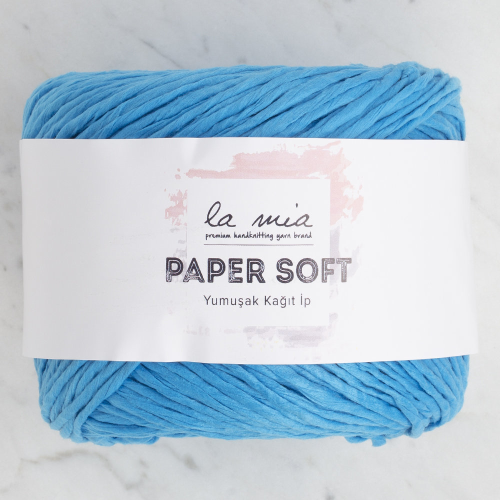 La Mia Paper Soft Mavi Yumuşak Kağıt İp - L034