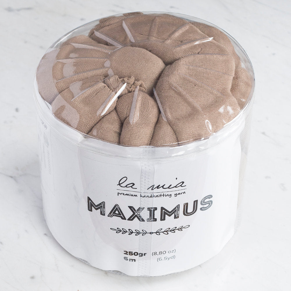 La Mia Maximus 6 Metre Bej Düğüm Yastık İpi - LM003