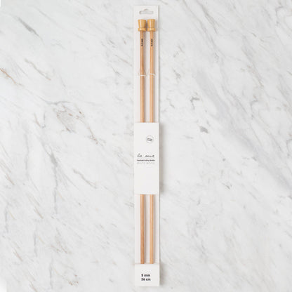 La Mia Whitewood 5 mm 36 cm Ahşap Örgü Şişi