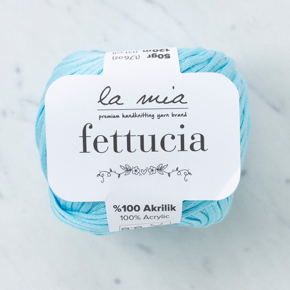 La Mia Fettucia Mavi El Örgü İpi - L071
