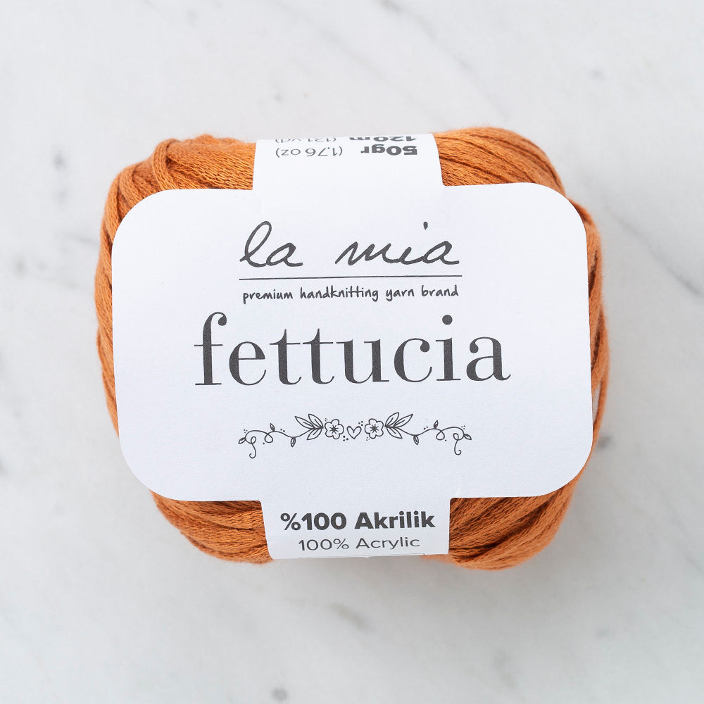 La Mia Fettucia Tarçın El Örgü İpi - L079